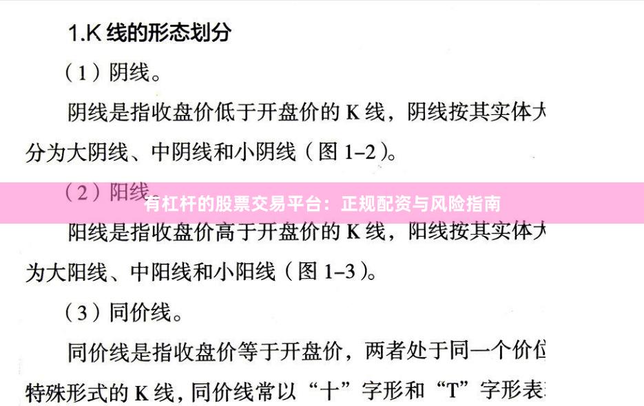 有杠杆的股票交易平台：正规配资与风险指南